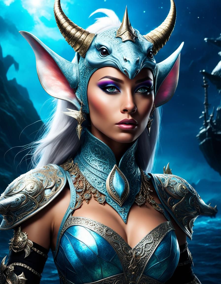 Aquatic Rhinocorn Paladin