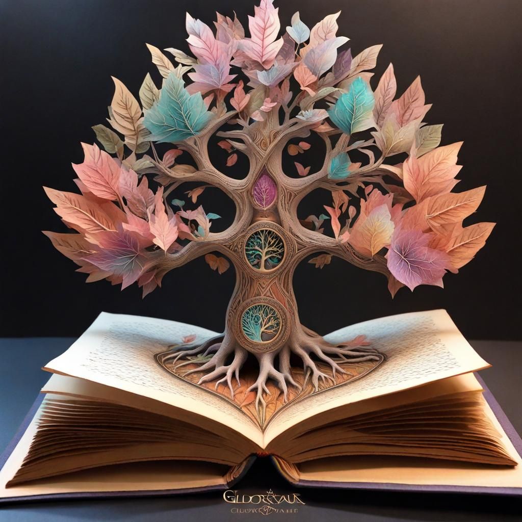 Enchanted 3D Tree of Life Pop-Up Book