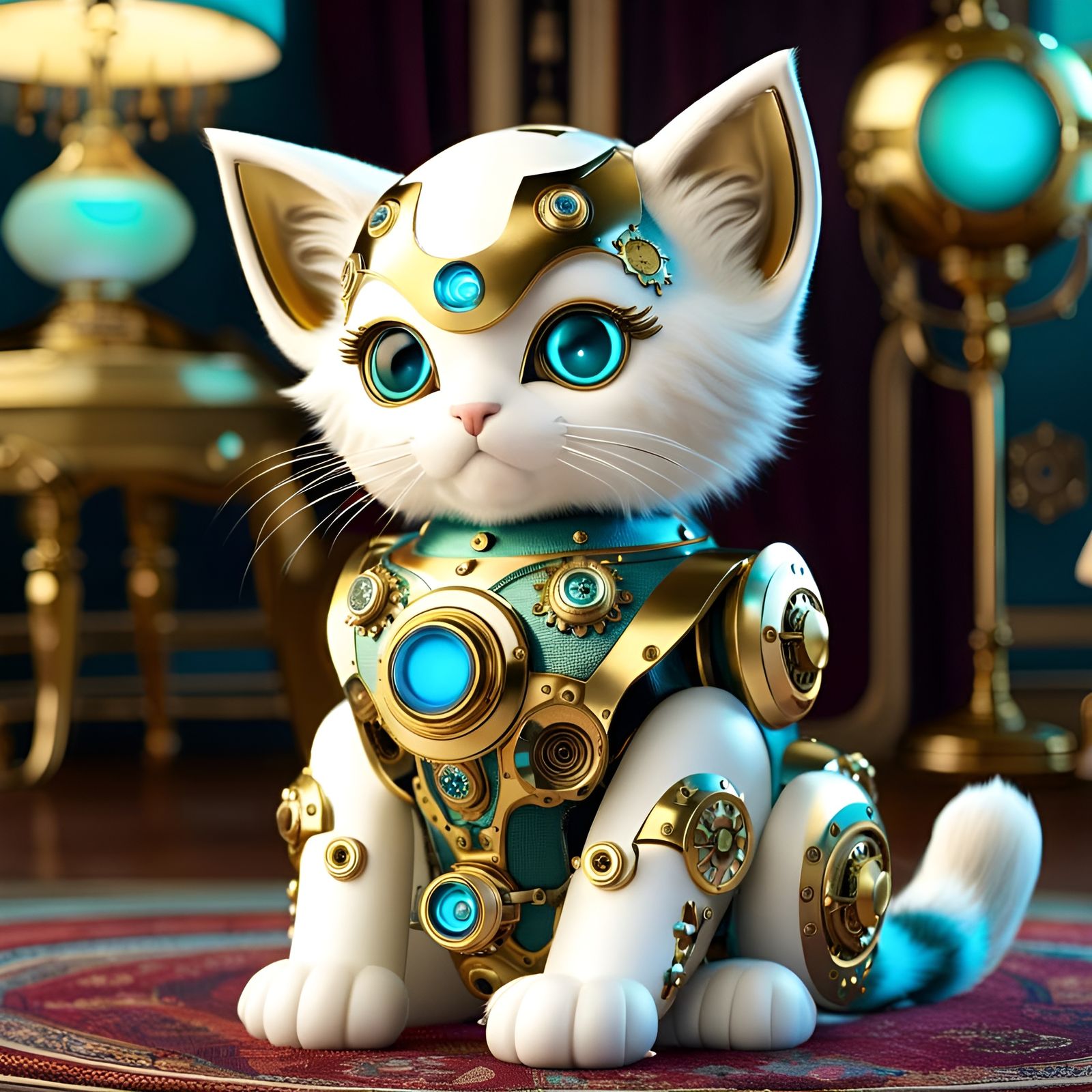 Mechatronic Whiskers: Purrfect Fusion of Elegance and Playfu...