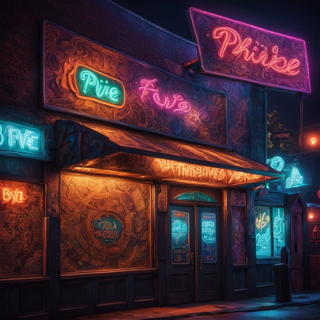 Fantasy 50s Dive Bar: The Pixie Pub