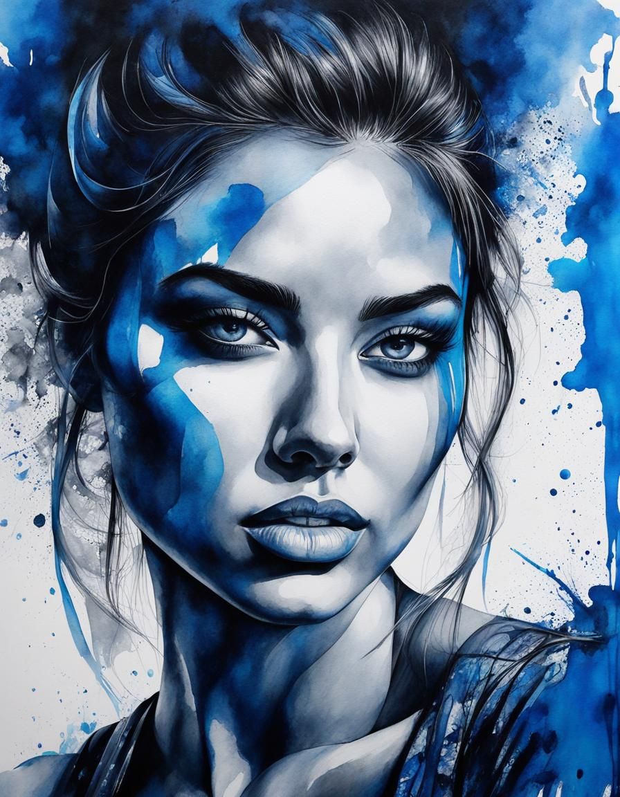 portrait of woman..