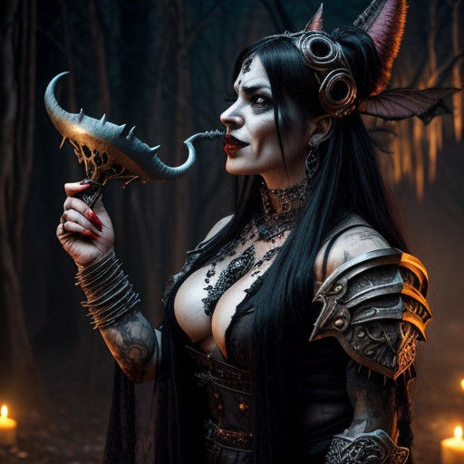 Midnight Orcs in Baroque Fantasy