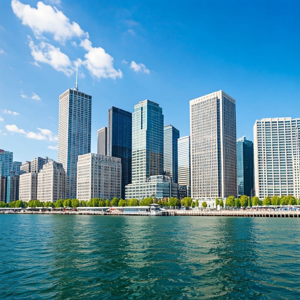 Generic North American Cityscape