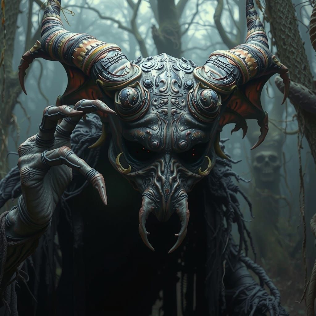 Eldritch Horror Emerges from Macabre Forest