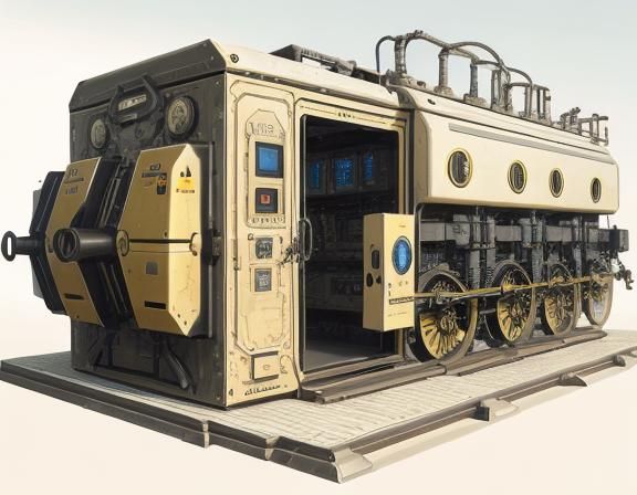 A new and mysterious machine ...