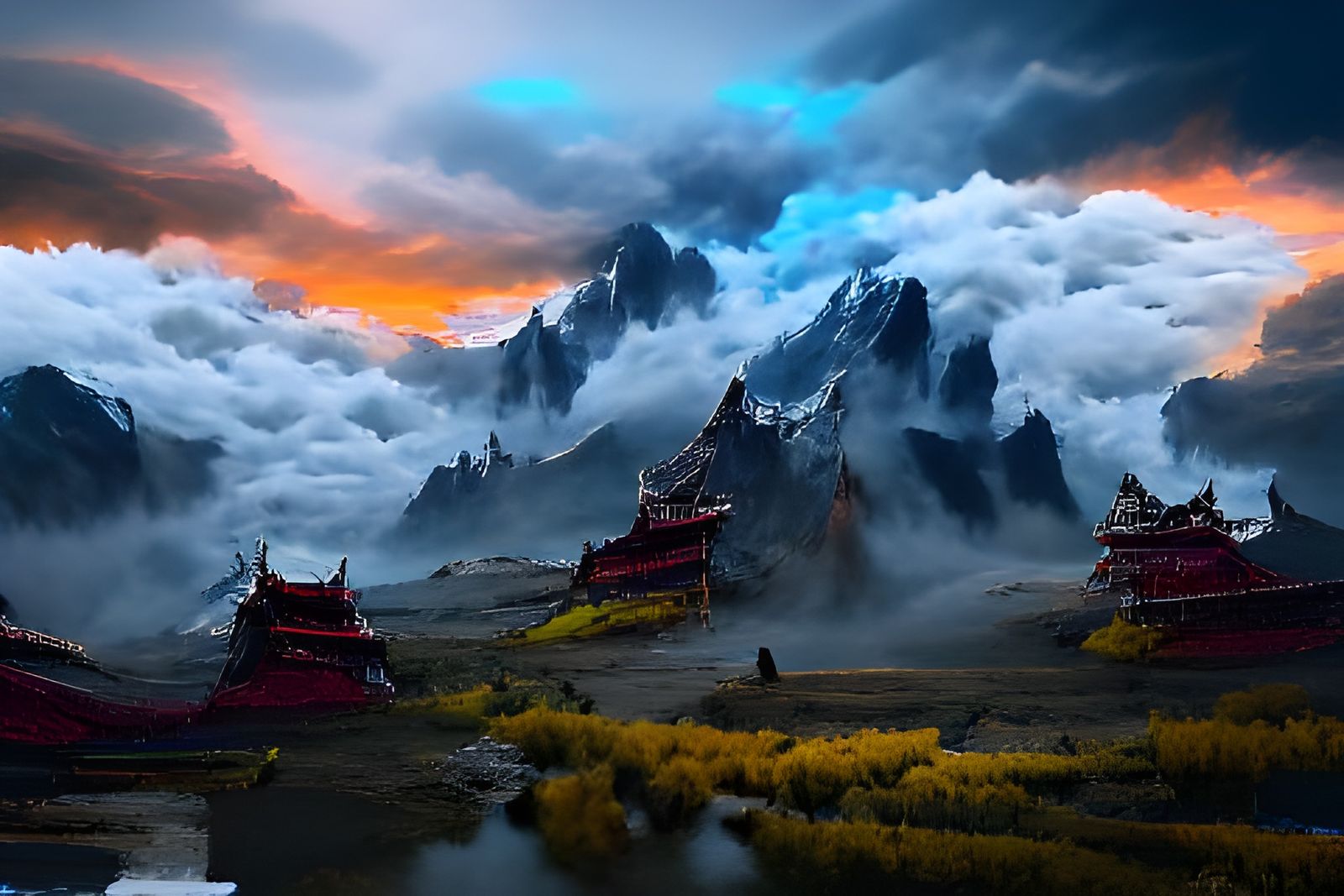 Tibetan landscape