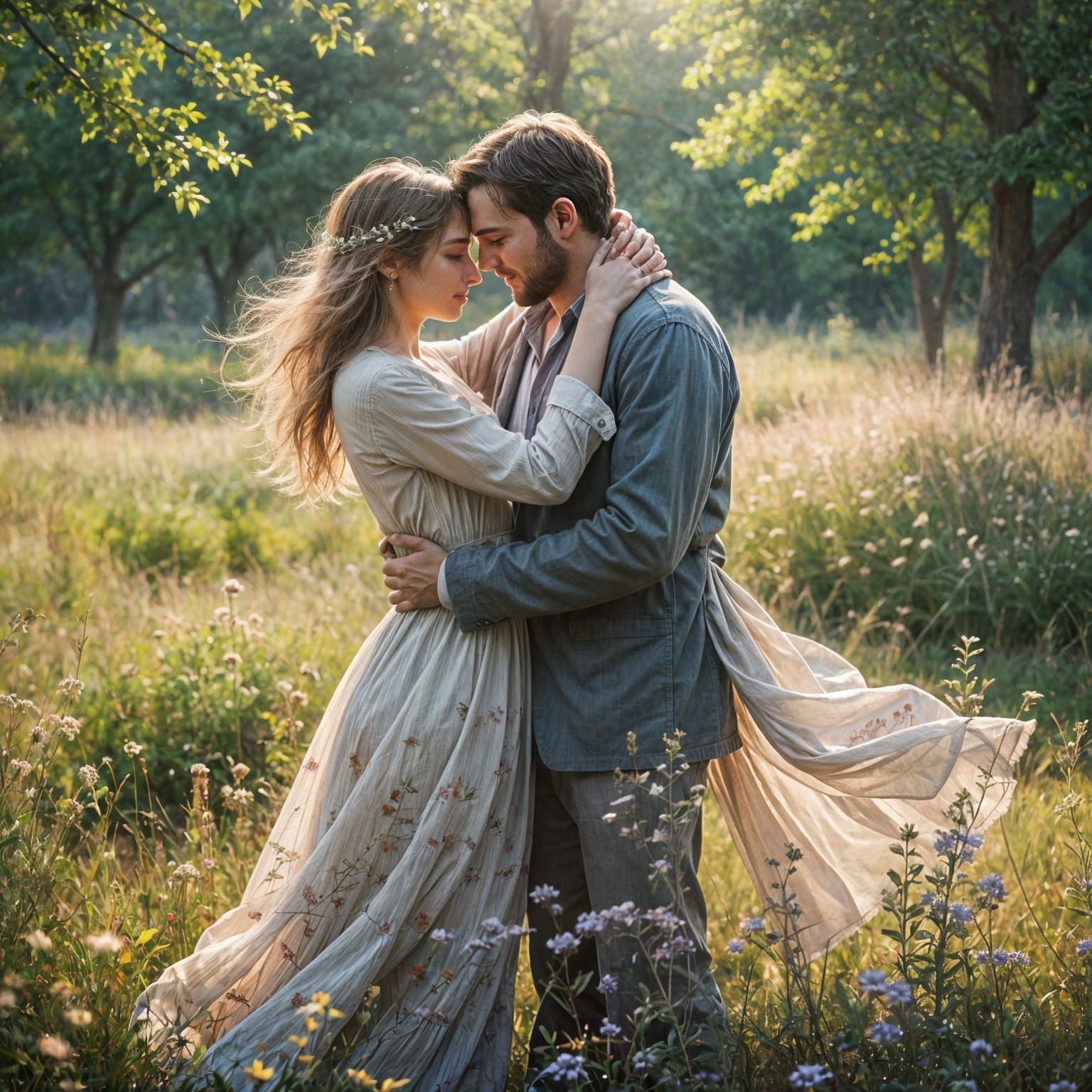 Love and Hope in a Dreamy Landscape