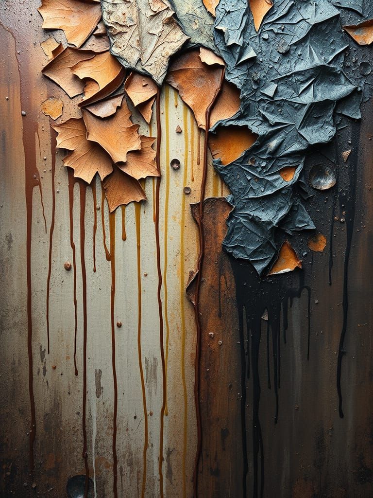 Loving Humanscape Living Paradigm Interdrip Tactile Crumpled...