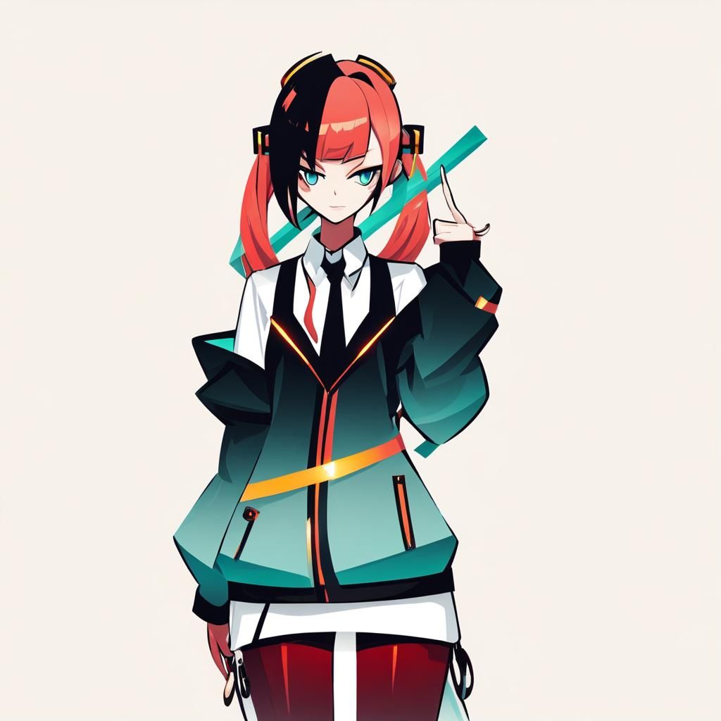 Hazbin Hotel Character in Light Hot Style