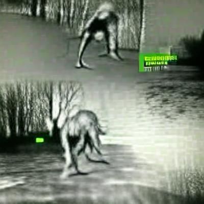 Scary Skinwalker Caught on Night Vision Camera