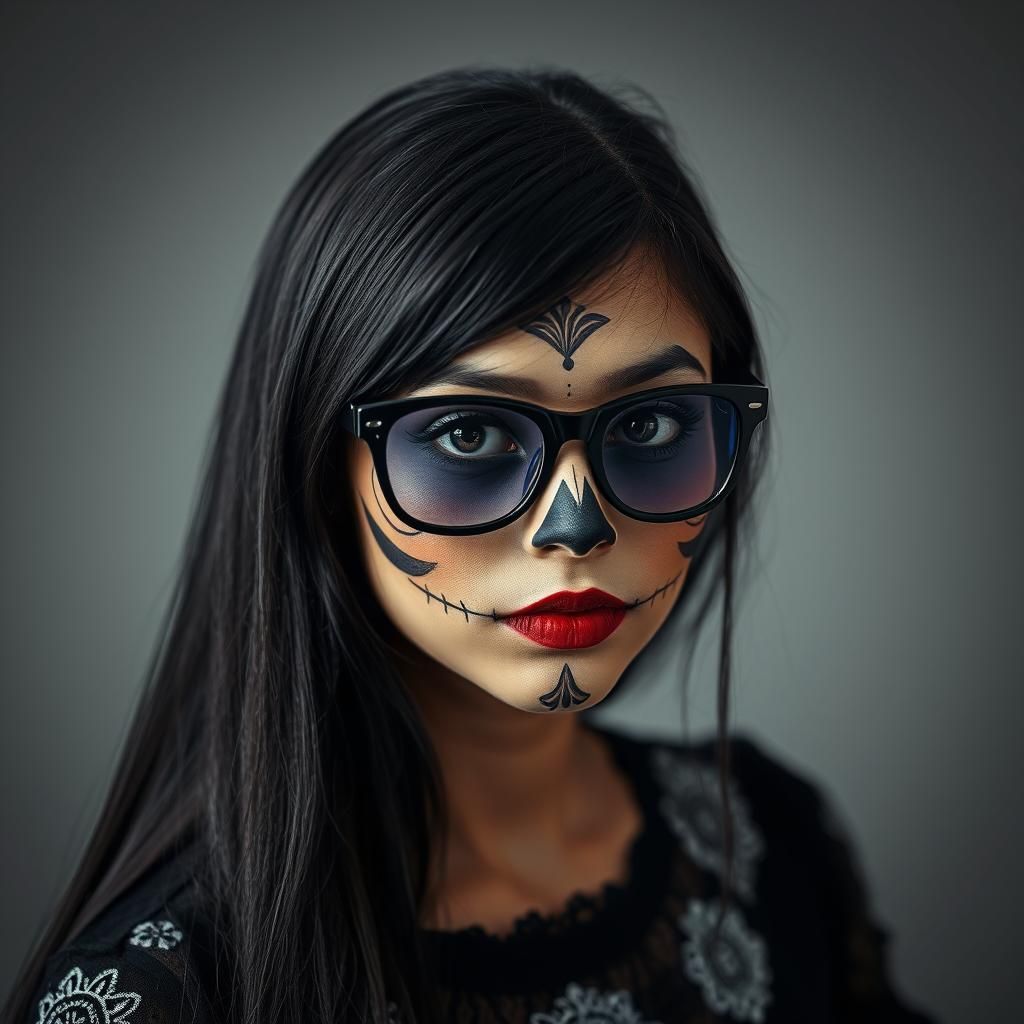 Day of the Dead: Belarussian Catrina Portrait