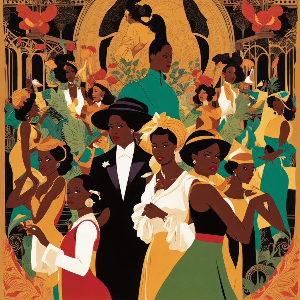 Black Girls' Play: A Harlem Renaissance Scene