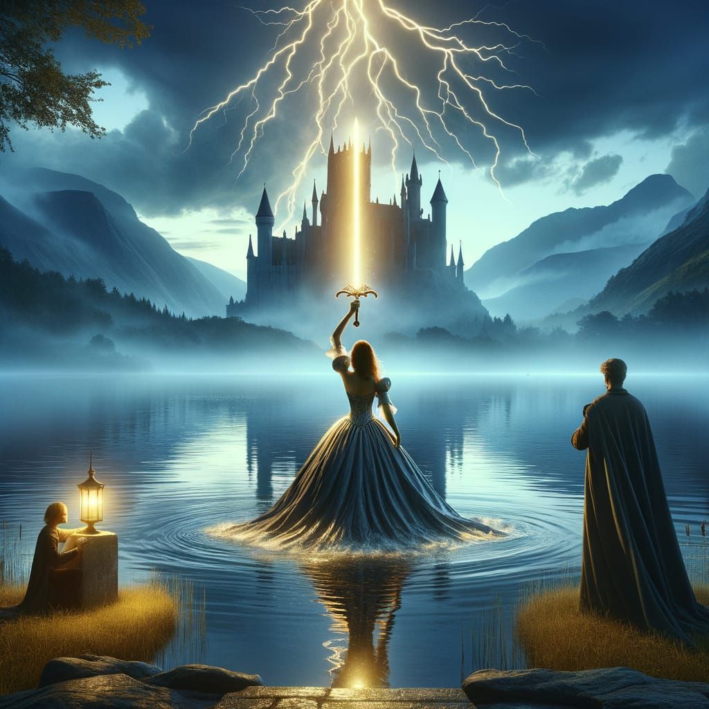 Camelot's Enchanted Lady Unveils Destiny's Sword