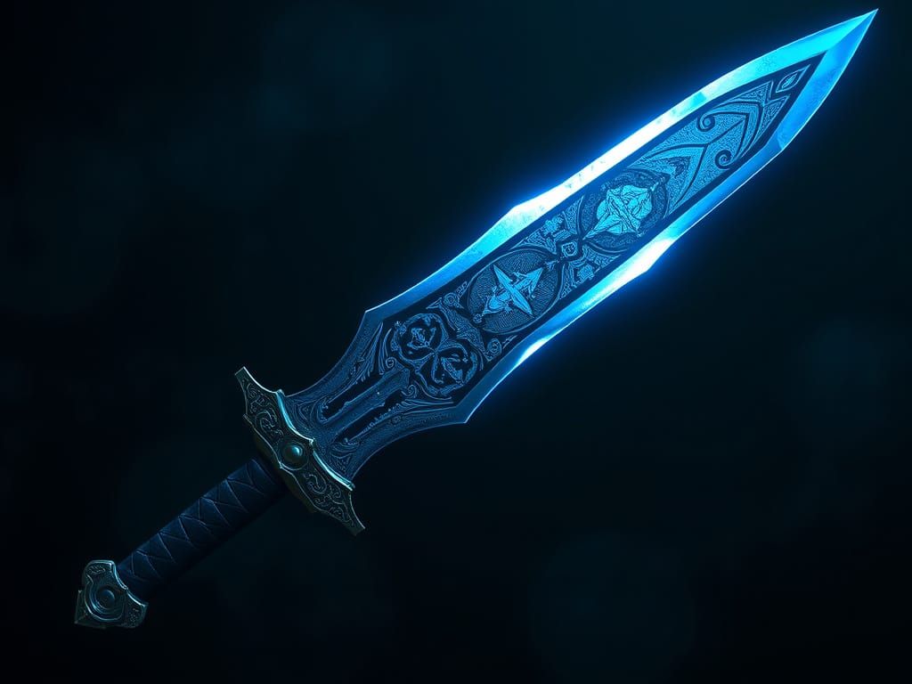Cobalt Dagger of the Assassin