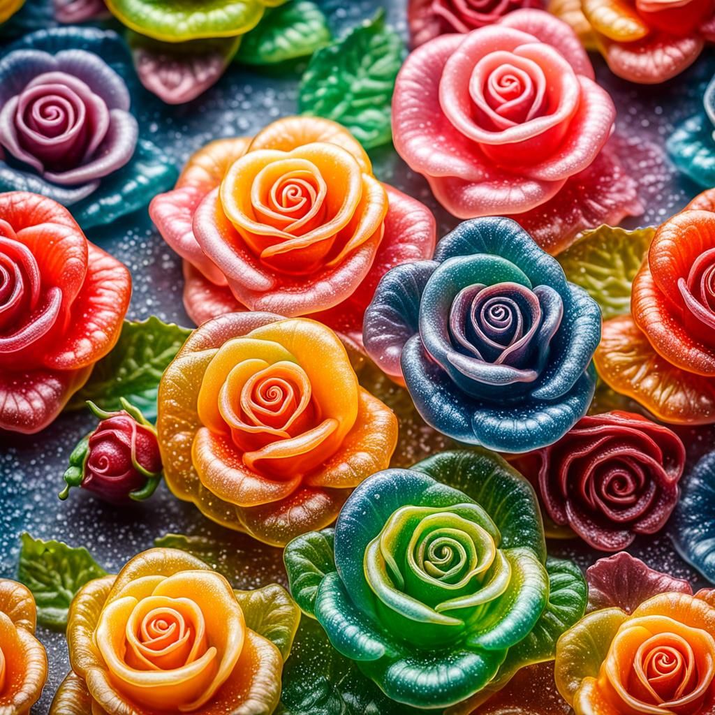 Candy Roses: Irresistible Jelly Slug in a Wizarding World