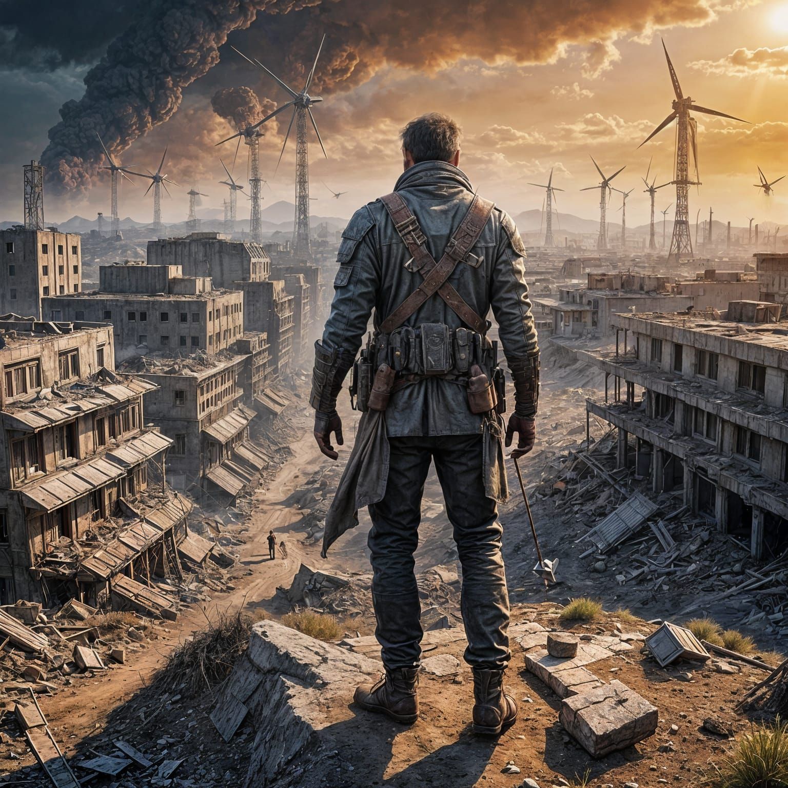 Post-Apocalyptic Survival in a Nuclear Wasteland