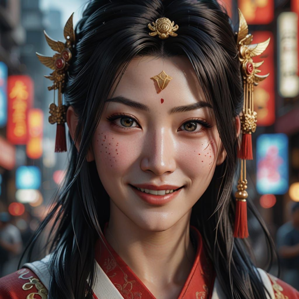 Tifa Lockhart is a Geisha.