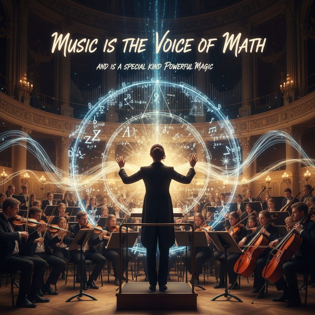 AI's Interpretation of Music, Math, and Magic