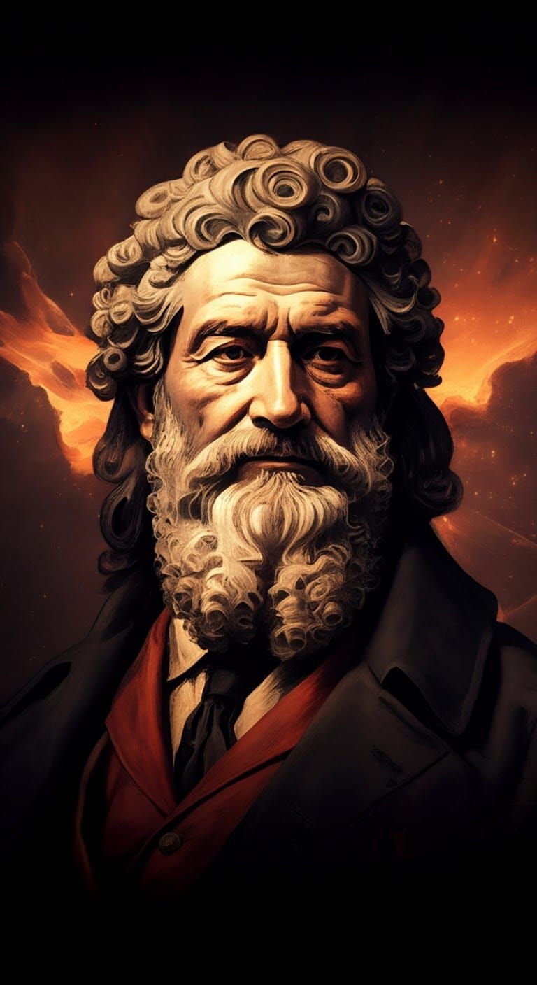 Radiant Waves Depicting Historical Moment