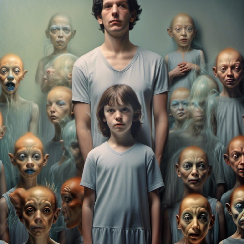 Hyperrealistic Alien Pets in Bizarre Homes