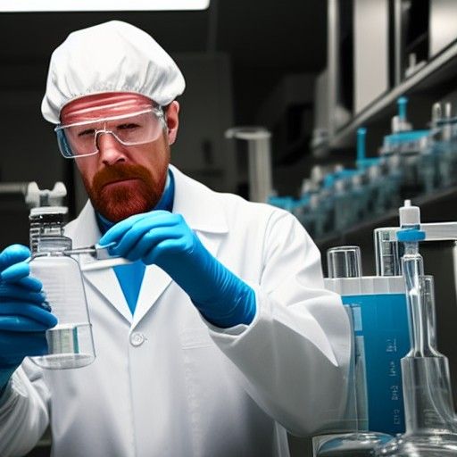 Heisenberg's Meth Lab: A Chemist's Creation