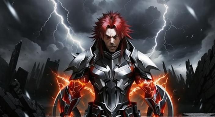 Cosmic Energy Aura Photorealism: Apocalyptic Power Unleashed