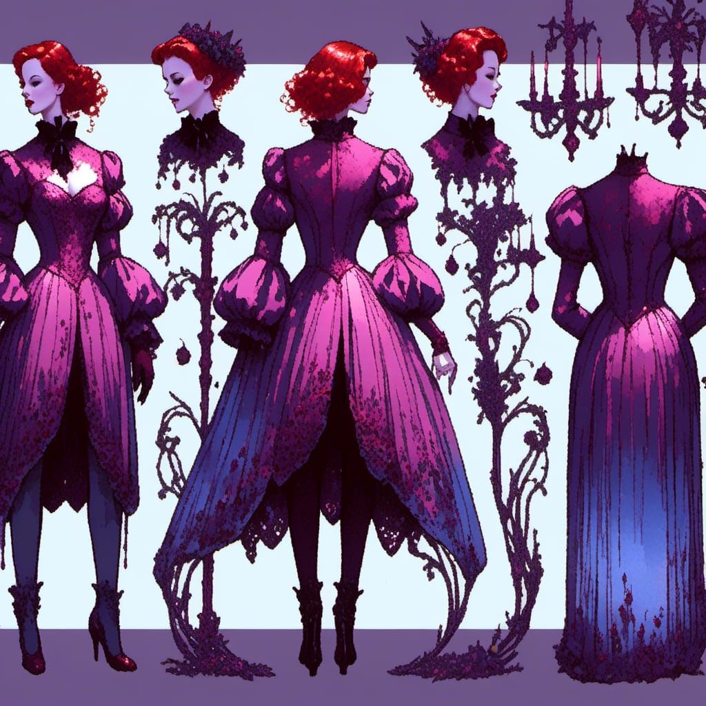 Jessica Rabbit in Luminous, Dreamlike Painting