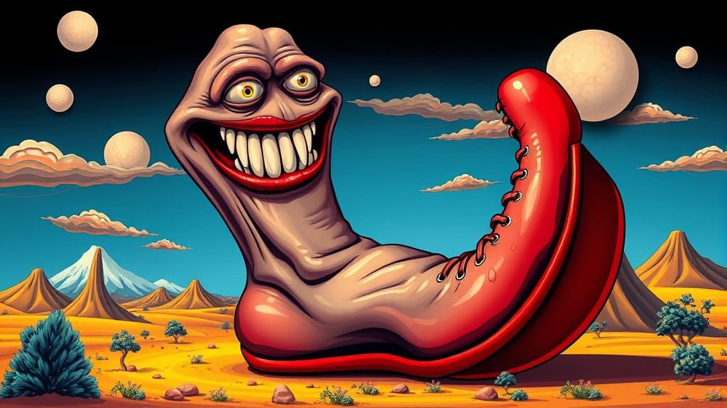 Pop-Art Monster Inspired by Claes Oldenburg