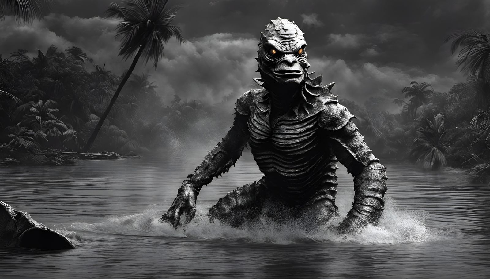 Creature from the Black Lagoon: Fantasy 3D Render
