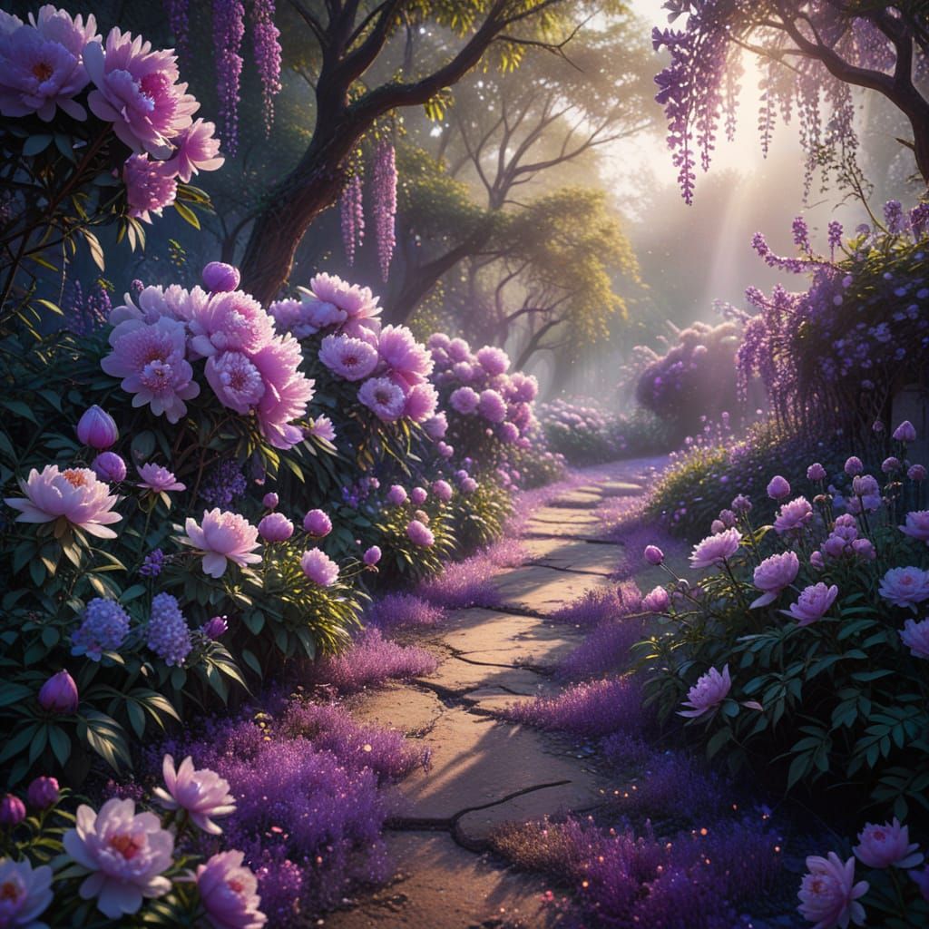 Ethereal Garden Dreamscape