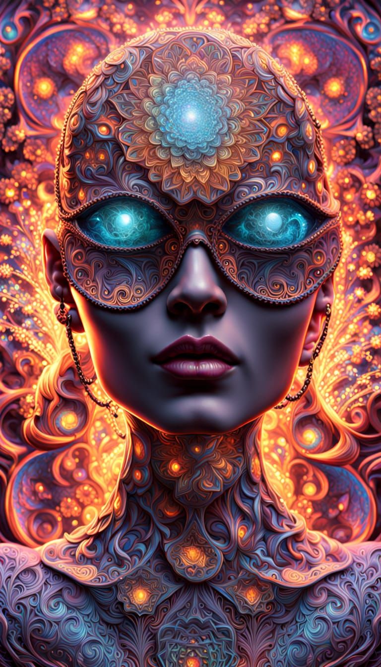 Puritanism Censorship Sculptures in Vorticism Style