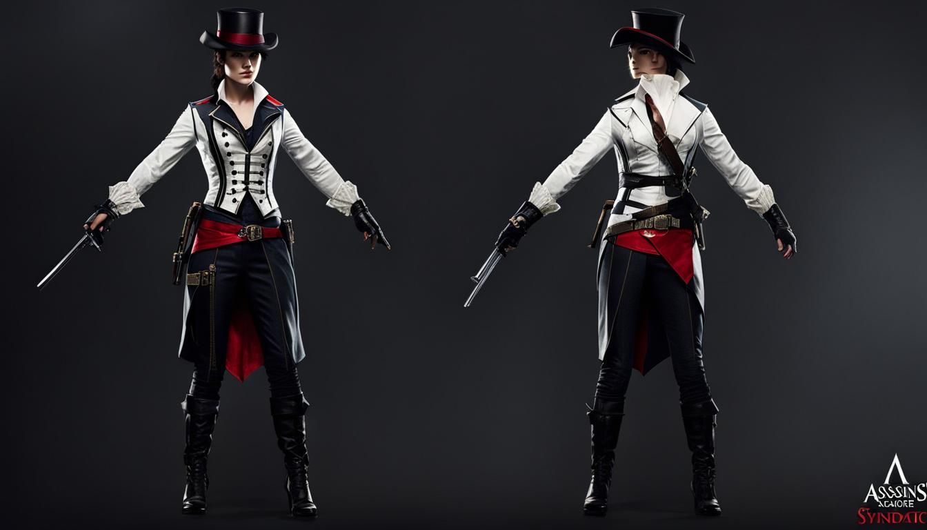 Evie Frye in Fight Club Outfit, Digital Art