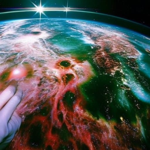 Hyperrealistic Venus From Space: Epic Masterpiece