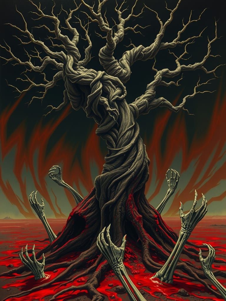 Gnarled Tree of Dark Descent