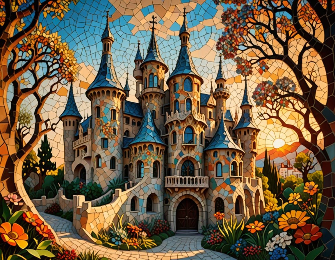Gaudi Style Organic Castle