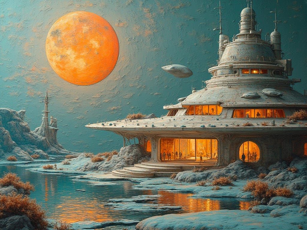 Diatomaceous Modernism Inflatable Ceramic Earthly Whirlingto...