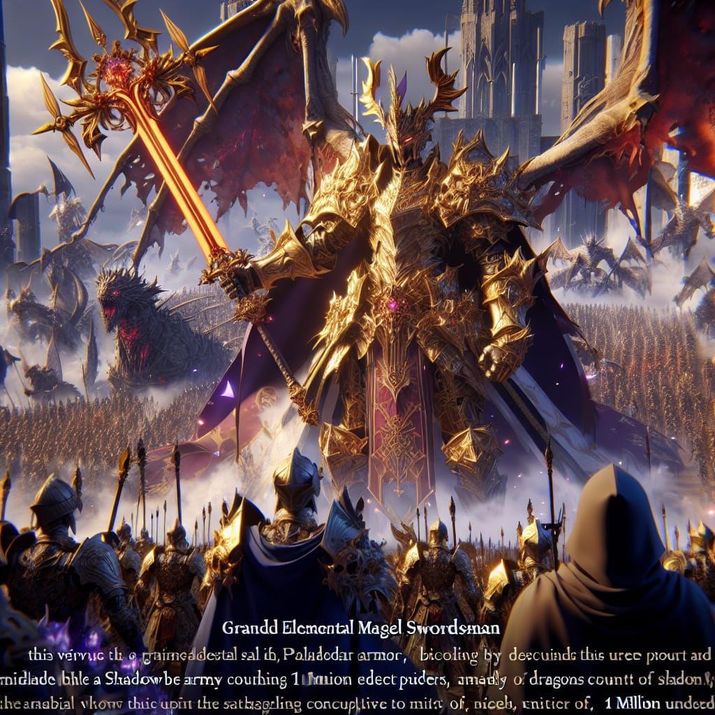 Mage Swordsman Leads Undead Army in 3D Japanese Animation