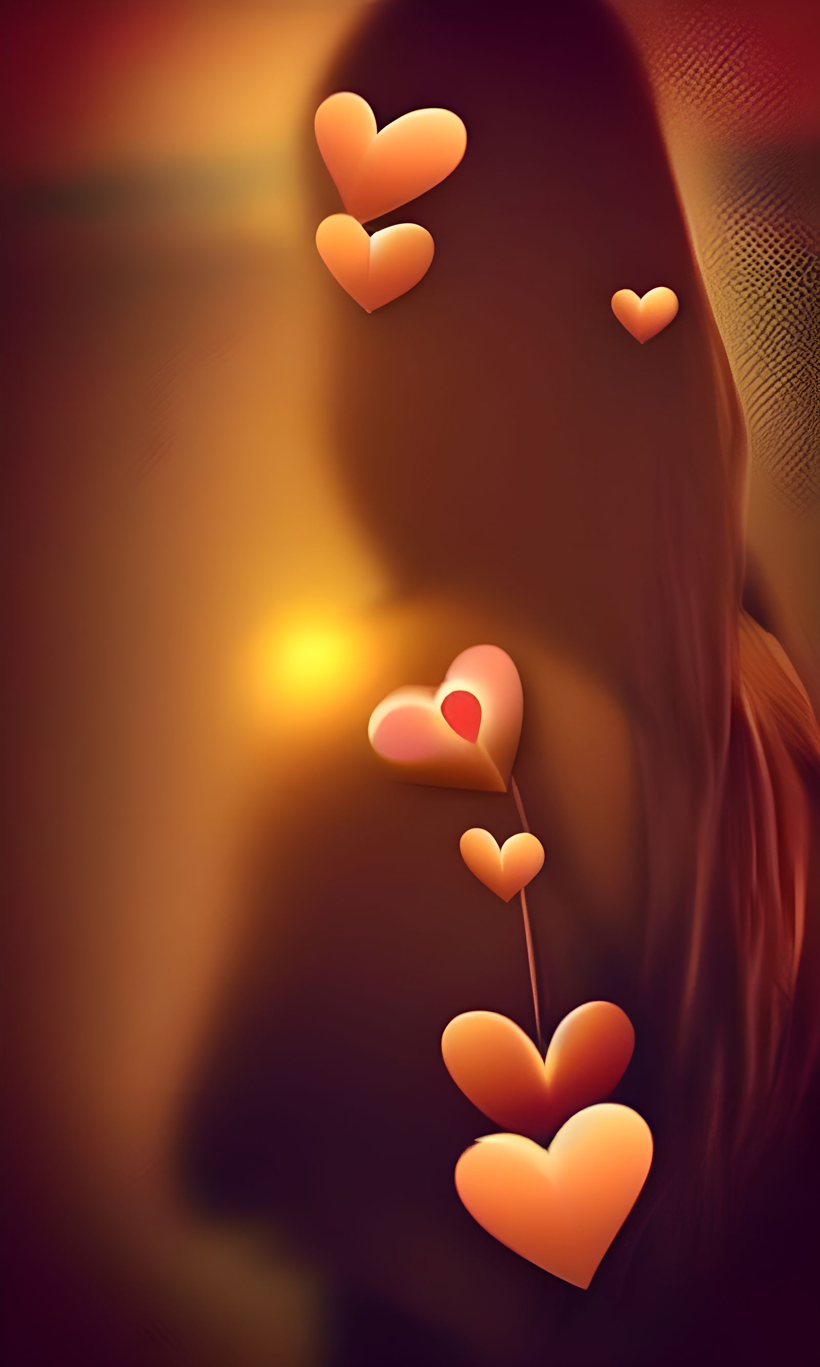 AI Generated Image of Beautiful Love