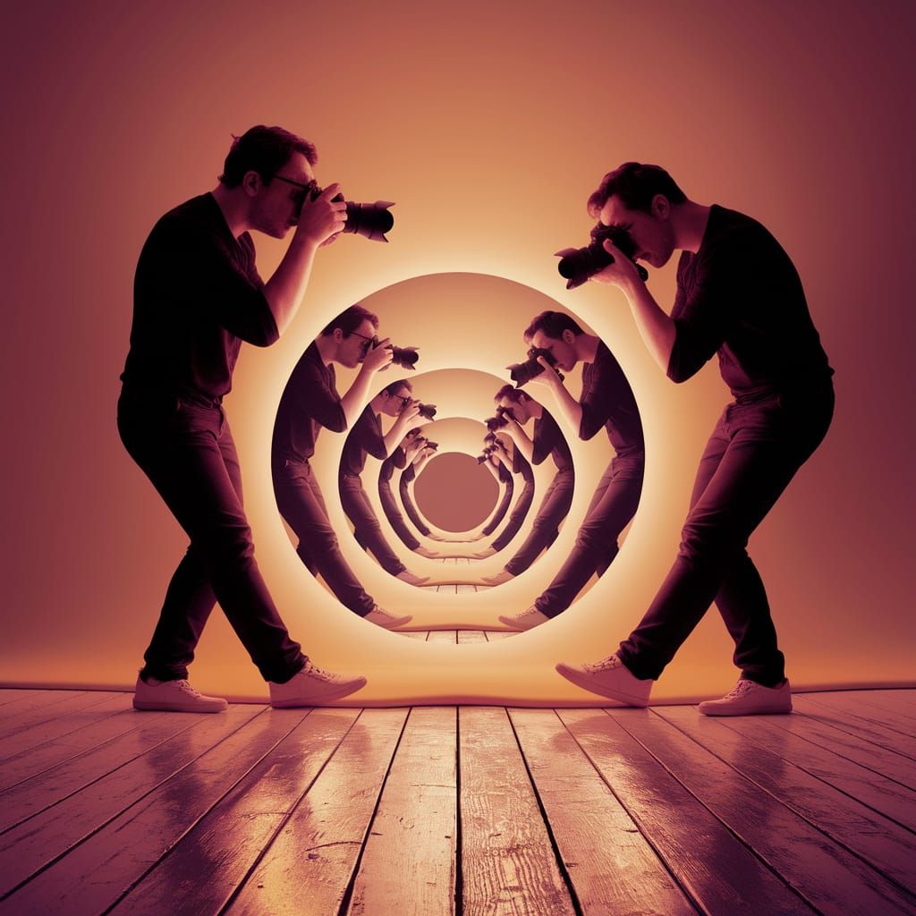 Surreal Photographers in Infinite Loop