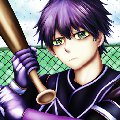 Anime Baseball Key Visual, Manga Art