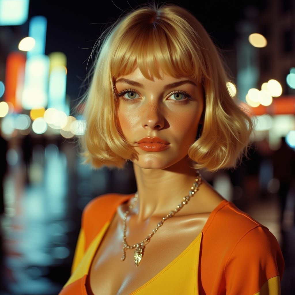 Brigitte Bardot as Ursula in 1950s Paris Night