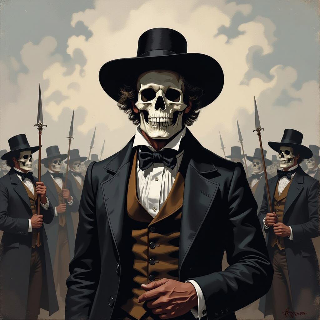 Victims in the Style of Francisco de Goya