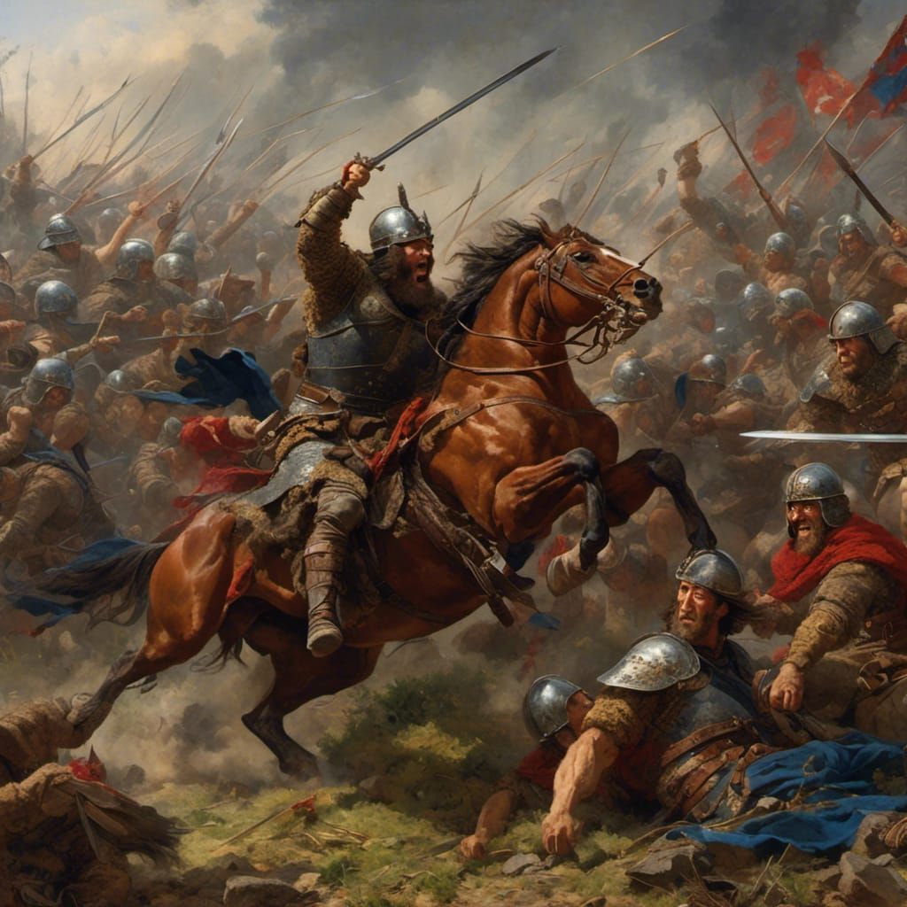 William Wallace in Hyperreal Battle