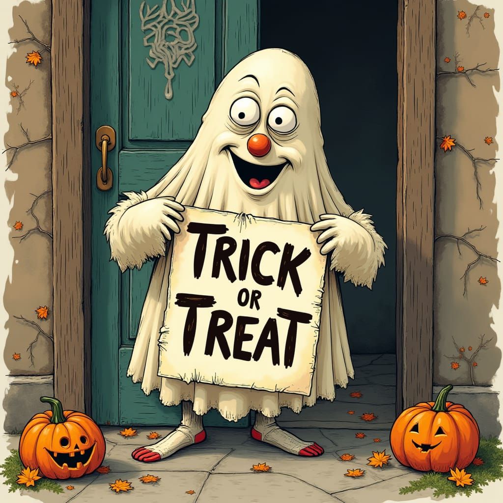 Goofy Ghost's Halloween Trick or Treat