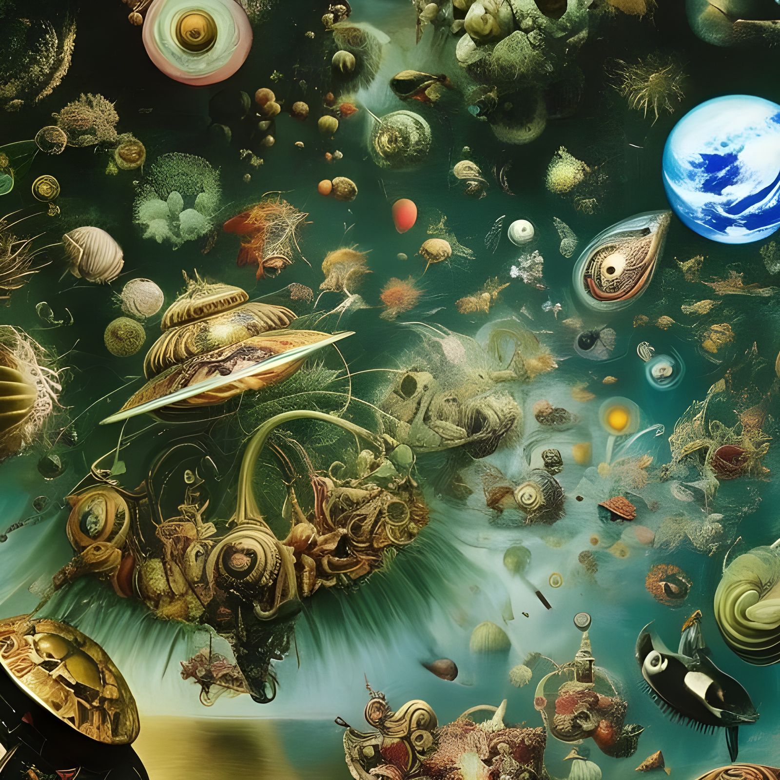 Intricate Fractal Art Inspired by Recursive Beauty