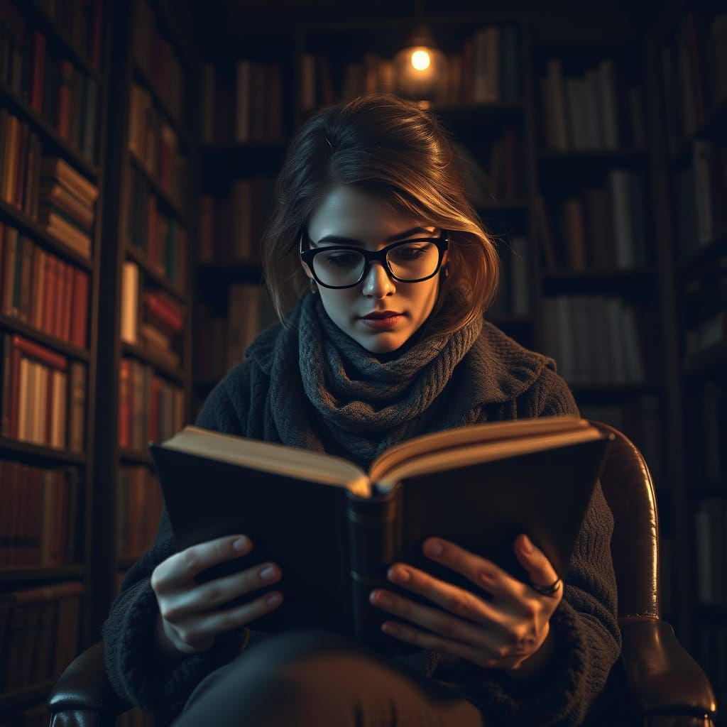 A Lonely Bookworm Waits in Vain