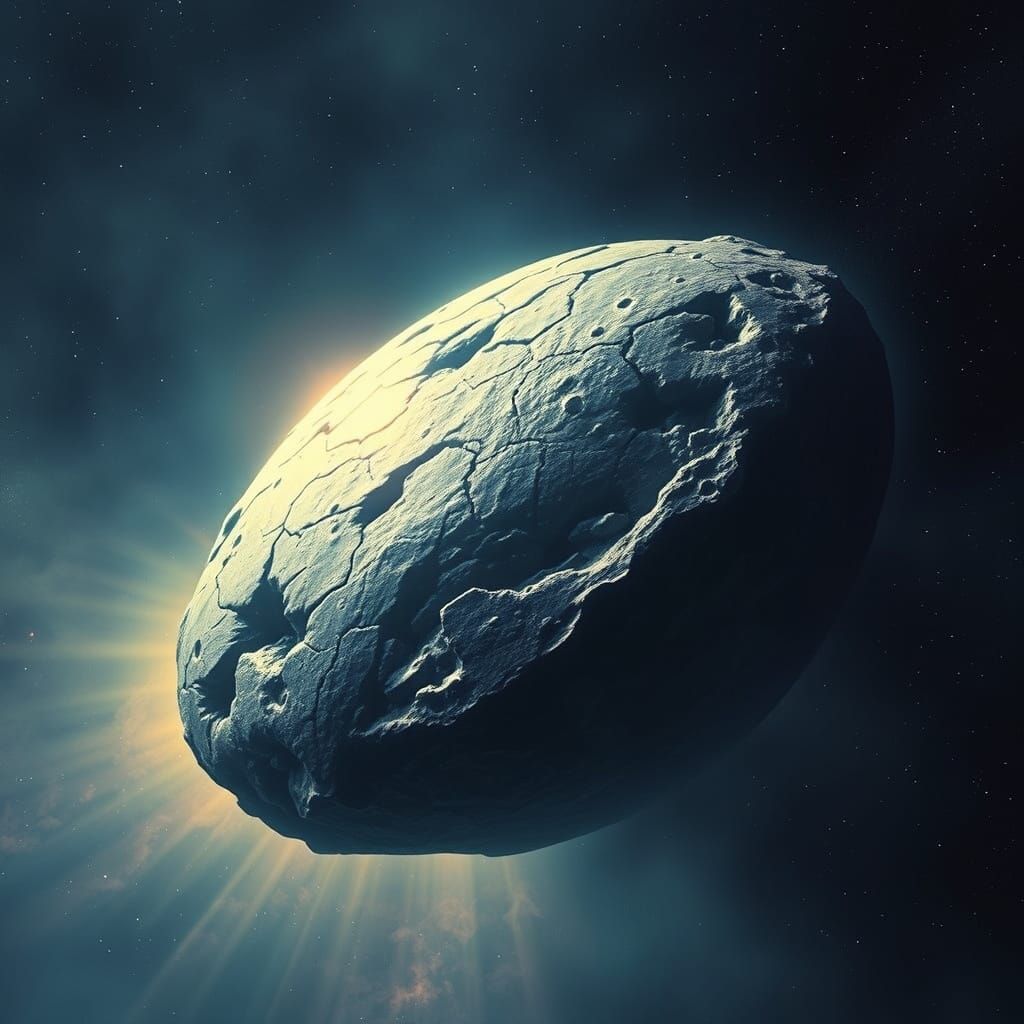 Mystical Celestial Body in Biomechanical Style