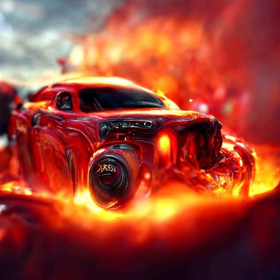 Glass Hot Rod