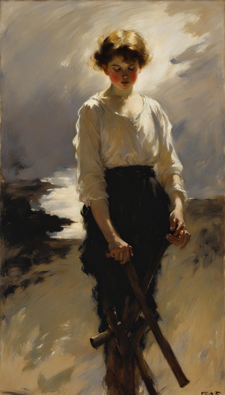 Impressionistic Depiction of Fear