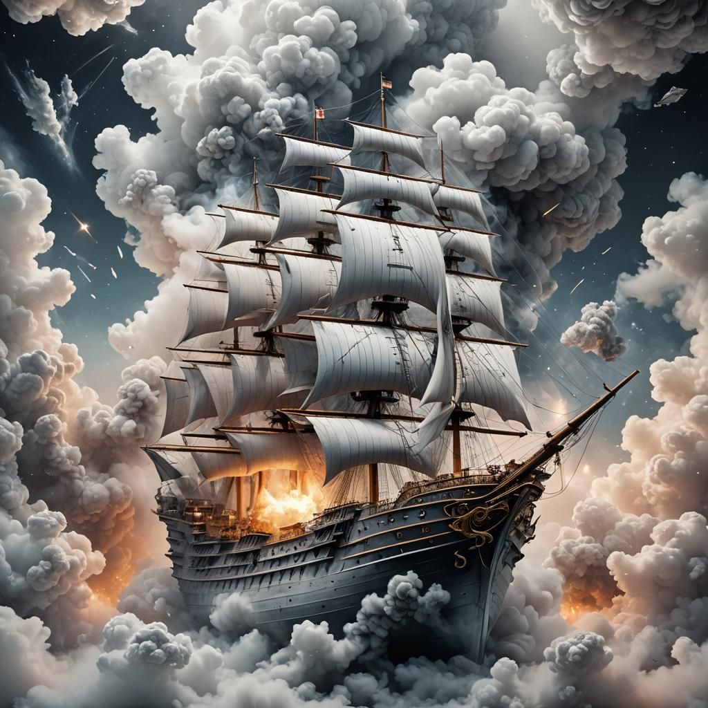Smoke , Ship